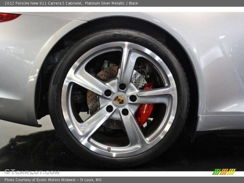  2012 New 911 Carrera S Cabriolet Wheel