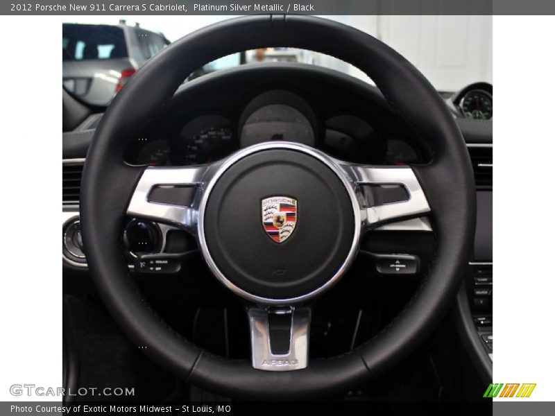  2012 New 911 Carrera S Cabriolet Steering Wheel