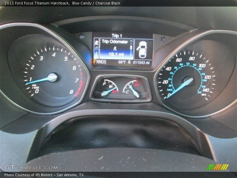  2013 Focus Titanium Hatchback Titanium Hatchback Gauges