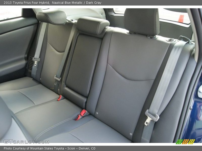 Nautical Blue Metallic / Dark Gray 2013 Toyota Prius Four Hybrid