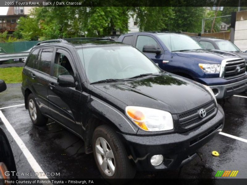 Black / Dark Charcoal 2005 Toyota RAV4