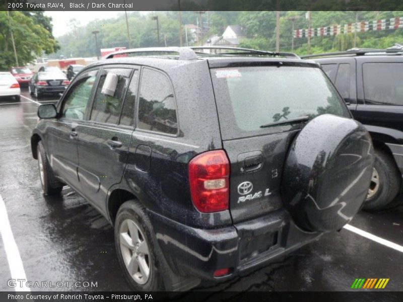 Black / Dark Charcoal 2005 Toyota RAV4