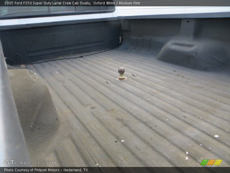 Oxford White / Medium Flint 2005 Ford F350 Super Duty Lariat Crew Cab Dually