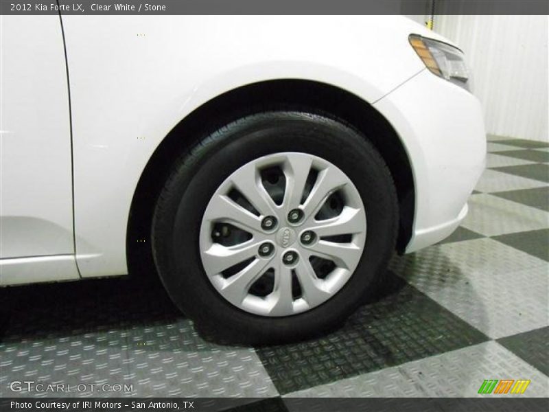 Clear White / Stone 2012 Kia Forte LX