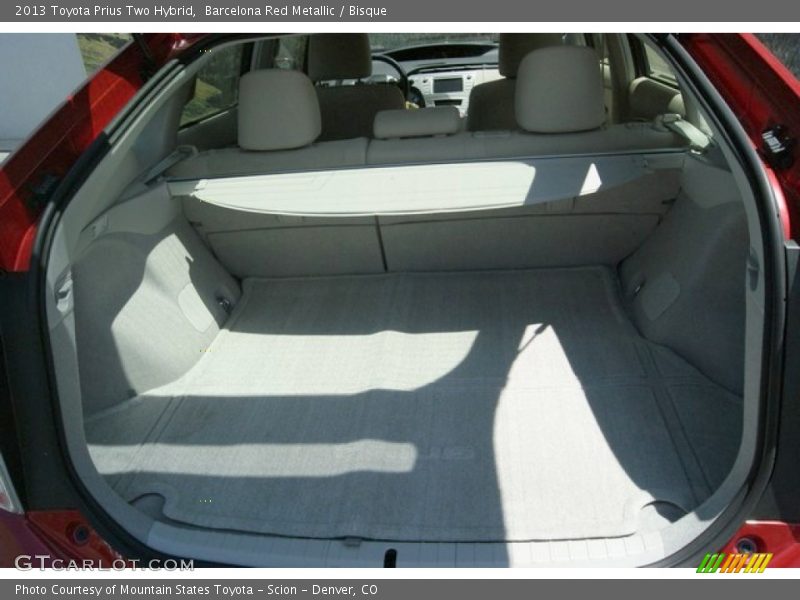 Barcelona Red Metallic / Bisque 2013 Toyota Prius Two Hybrid