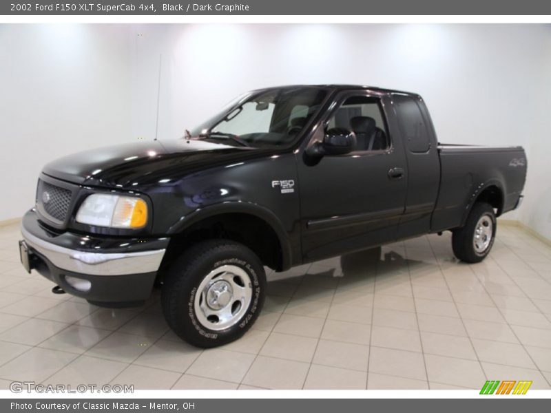 Black / Dark Graphite 2002 Ford F150 XLT SuperCab 4x4