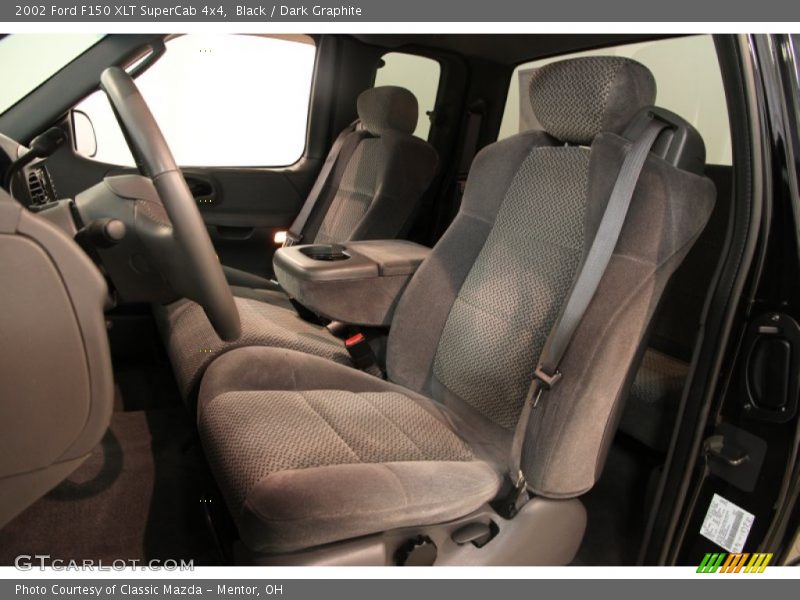 Black / Dark Graphite 2002 Ford F150 XLT SuperCab 4x4