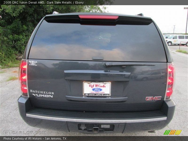 Dark Slate Metallic / Ebony 2008 GMC Yukon Denali AWD