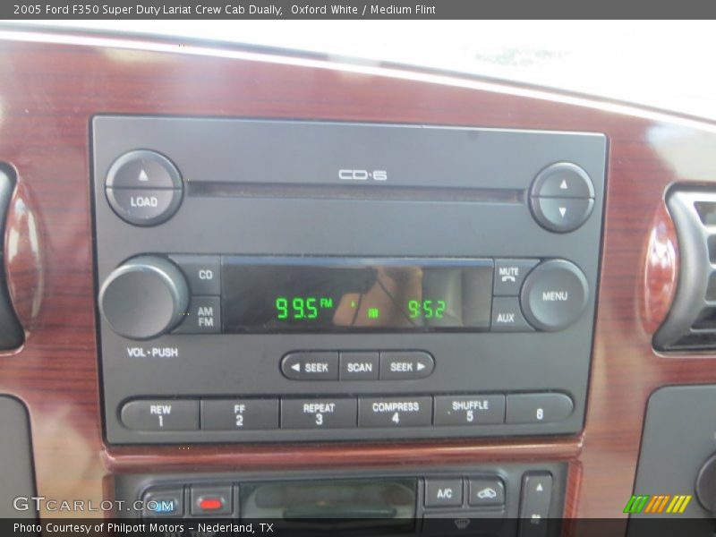 Oxford White / Medium Flint 2005 Ford F350 Super Duty Lariat Crew Cab Dually