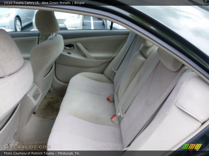 Aloe Green Metallic / Bisque 2010 Toyota Camry LE