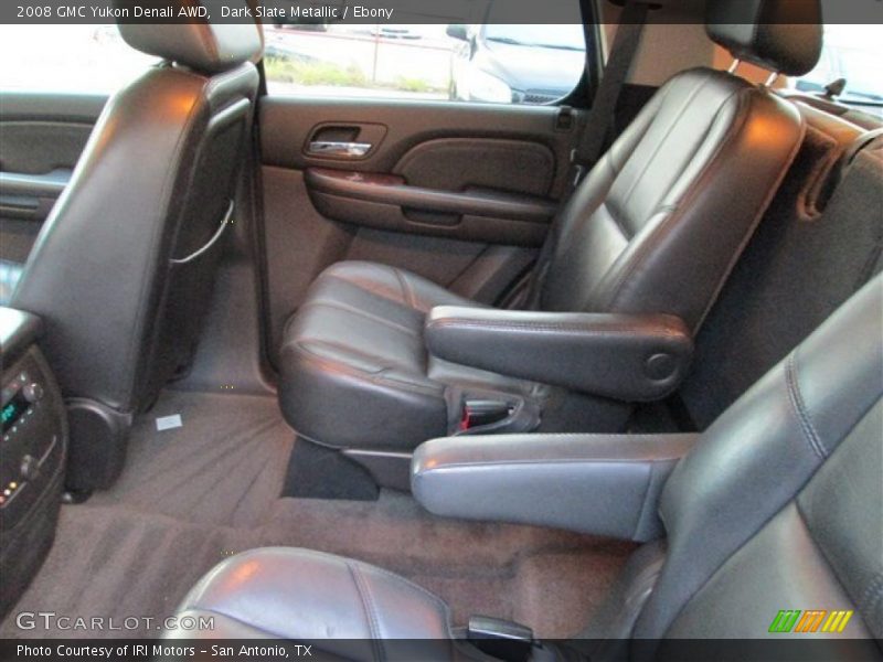 Dark Slate Metallic / Ebony 2008 GMC Yukon Denali AWD