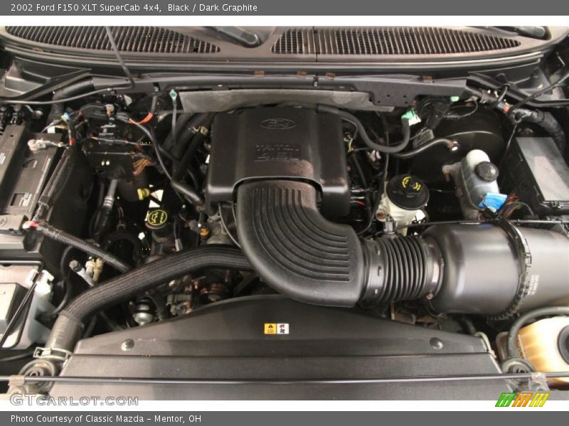 Black / Dark Graphite 2002 Ford F150 XLT SuperCab 4x4