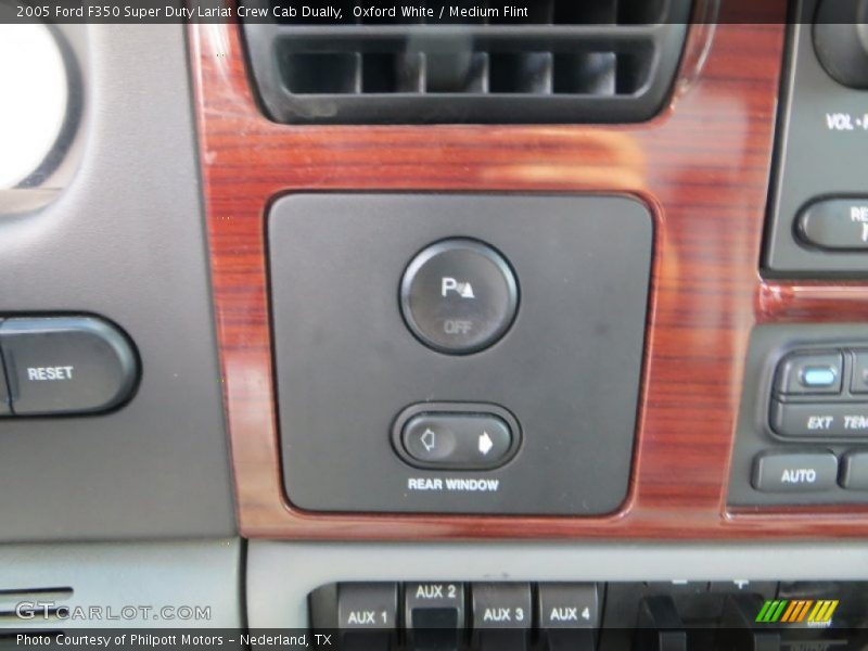Oxford White / Medium Flint 2005 Ford F350 Super Duty Lariat Crew Cab Dually