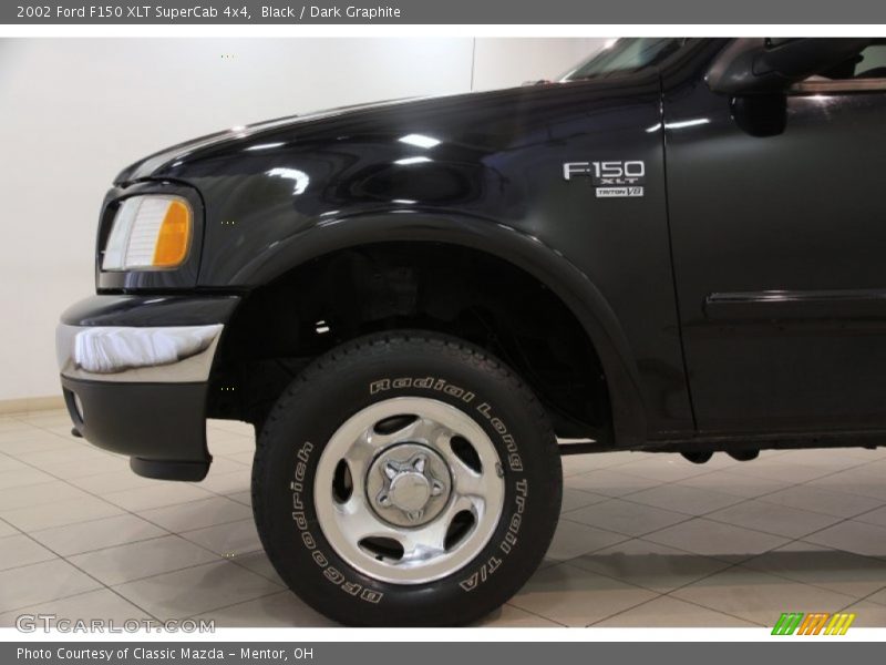 Black / Dark Graphite 2002 Ford F150 XLT SuperCab 4x4