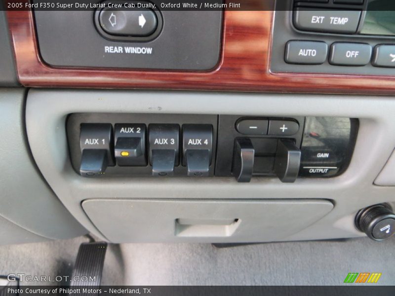Oxford White / Medium Flint 2005 Ford F350 Super Duty Lariat Crew Cab Dually