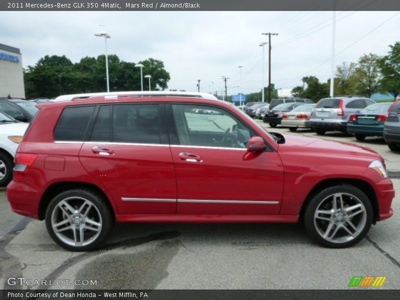 Mars Red / Almond/Black 2011 Mercedes-Benz GLK 350 4Matic