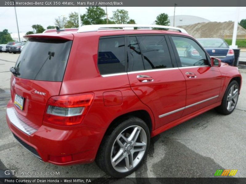 Mars Red / Almond/Black 2011 Mercedes-Benz GLK 350 4Matic