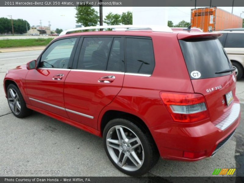 Mars Red / Almond/Black 2011 Mercedes-Benz GLK 350 4Matic