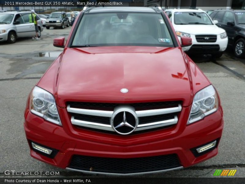 Mars Red / Almond/Black 2011 Mercedes-Benz GLK 350 4Matic