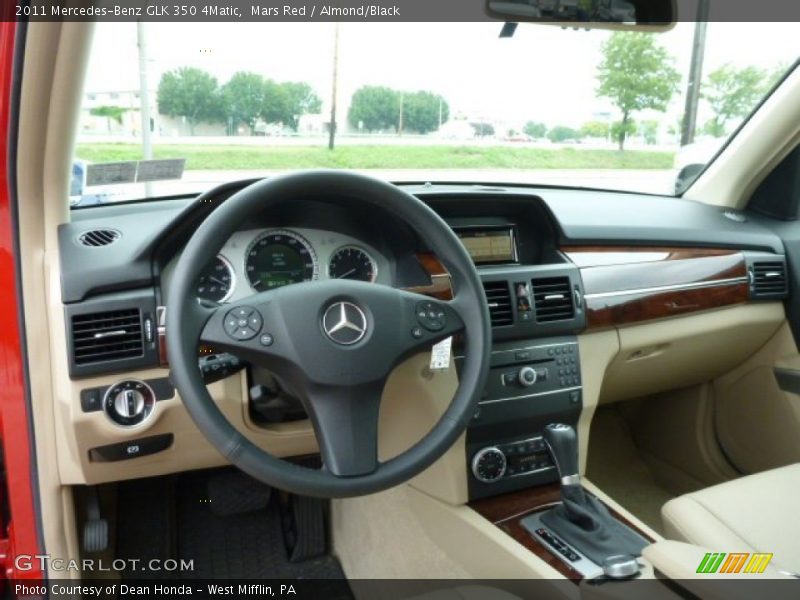 Mars Red / Almond/Black 2011 Mercedes-Benz GLK 350 4Matic