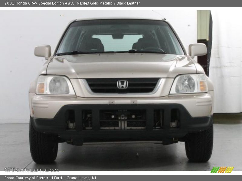 Naples Gold Metallic / Black Leather 2001 Honda CR-V Special Edition 4WD