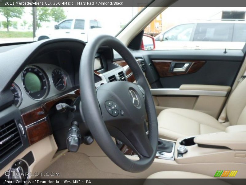 Mars Red / Almond/Black 2011 Mercedes-Benz GLK 350 4Matic