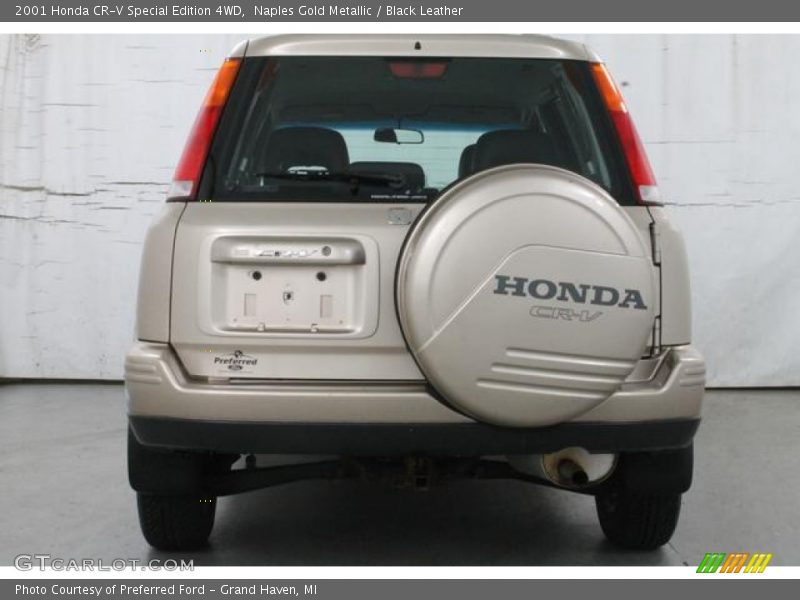 Naples Gold Metallic / Black Leather 2001 Honda CR-V Special Edition 4WD