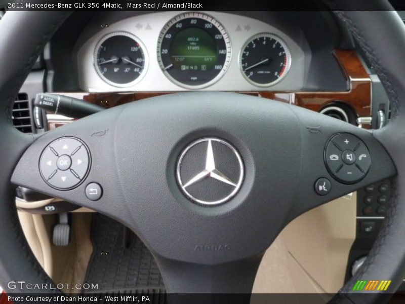 Mars Red / Almond/Black 2011 Mercedes-Benz GLK 350 4Matic