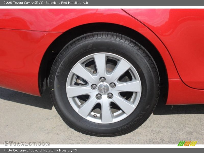 Barcelona Red Metallic / Ash 2008 Toyota Camry SE V6