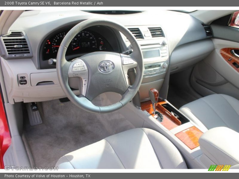 Barcelona Red Metallic / Ash 2008 Toyota Camry SE V6