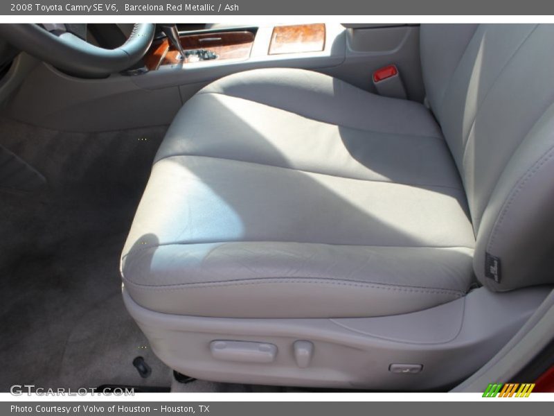 Barcelona Red Metallic / Ash 2008 Toyota Camry SE V6