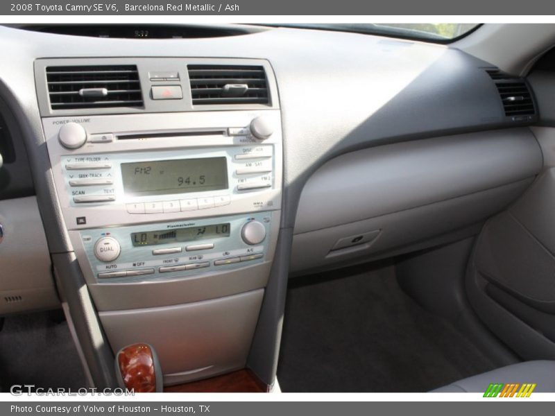 Barcelona Red Metallic / Ash 2008 Toyota Camry SE V6