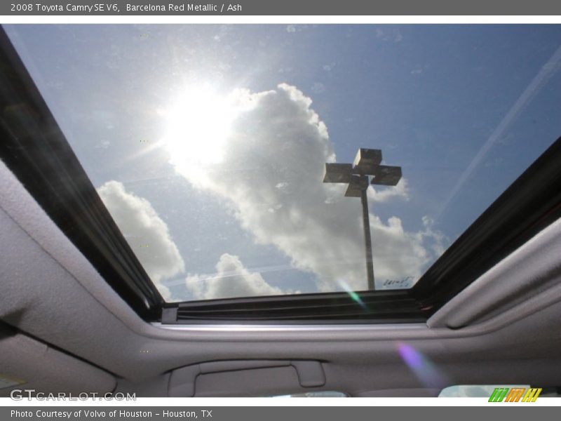 Barcelona Red Metallic / Ash 2008 Toyota Camry SE V6