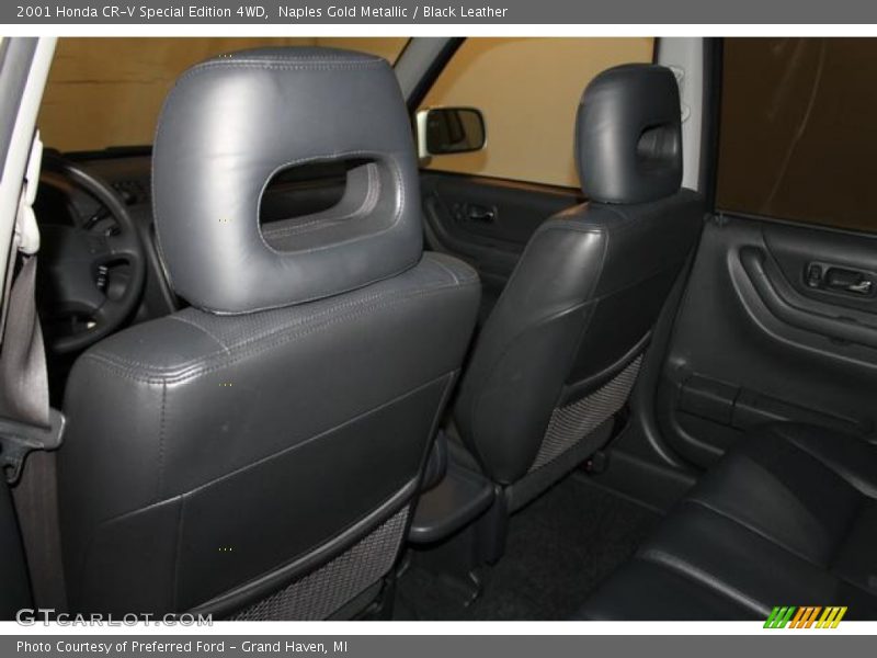 Naples Gold Metallic / Black Leather 2001 Honda CR-V Special Edition 4WD