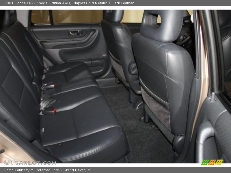 Naples Gold Metallic / Black Leather 2001 Honda CR-V Special Edition 4WD