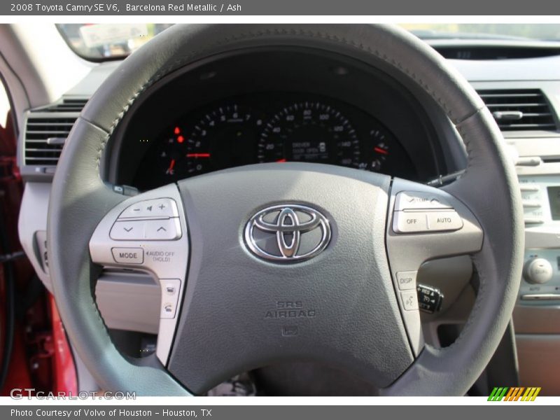 Barcelona Red Metallic / Ash 2008 Toyota Camry SE V6