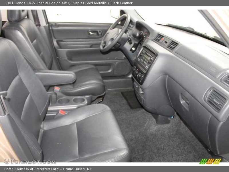 Naples Gold Metallic / Black Leather 2001 Honda CR-V Special Edition 4WD