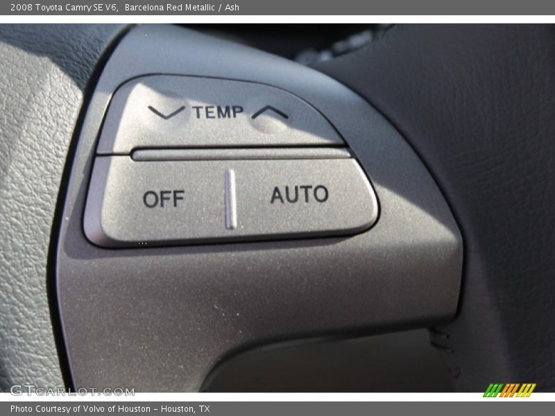 Barcelona Red Metallic / Ash 2008 Toyota Camry SE V6