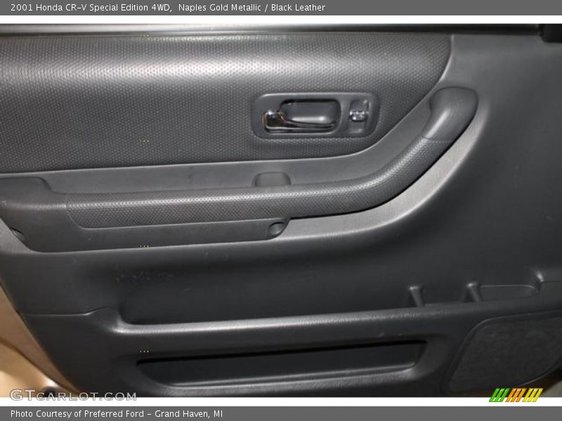 Naples Gold Metallic / Black Leather 2001 Honda CR-V Special Edition 4WD