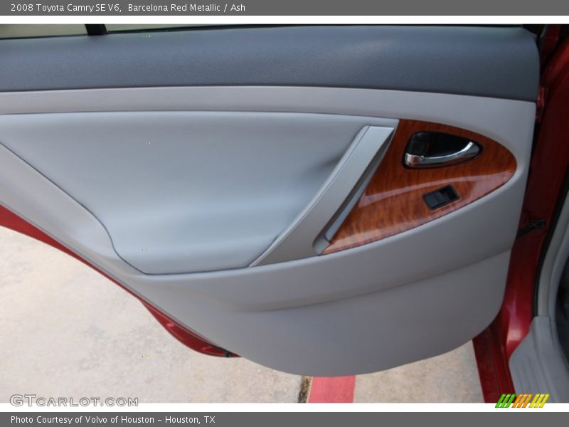 Barcelona Red Metallic / Ash 2008 Toyota Camry SE V6
