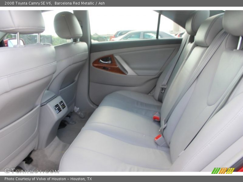 Barcelona Red Metallic / Ash 2008 Toyota Camry SE V6