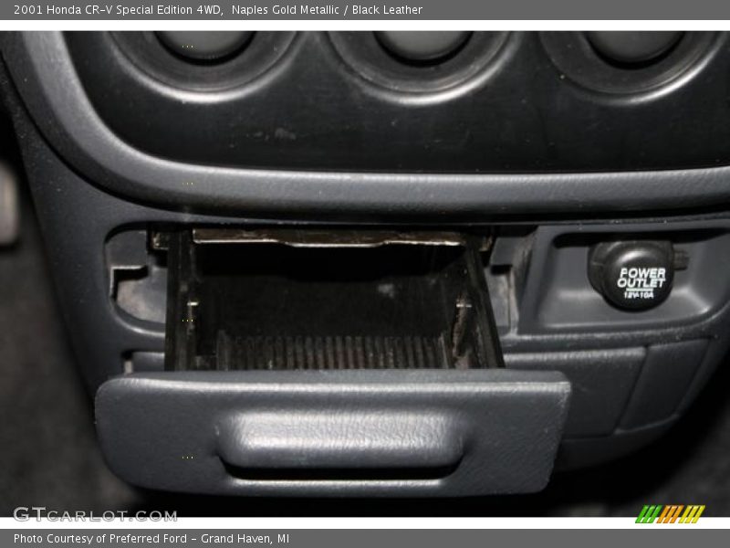 Naples Gold Metallic / Black Leather 2001 Honda CR-V Special Edition 4WD