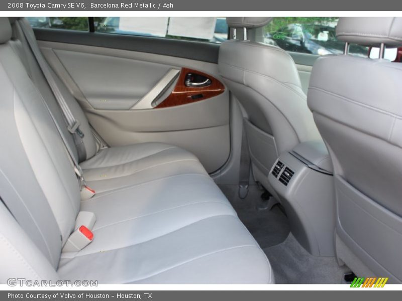 Barcelona Red Metallic / Ash 2008 Toyota Camry SE V6
