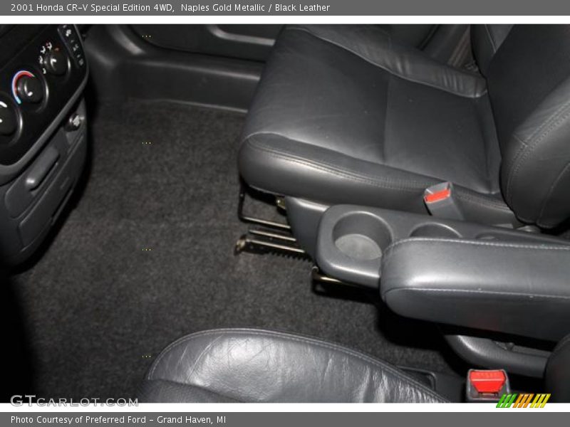 Naples Gold Metallic / Black Leather 2001 Honda CR-V Special Edition 4WD