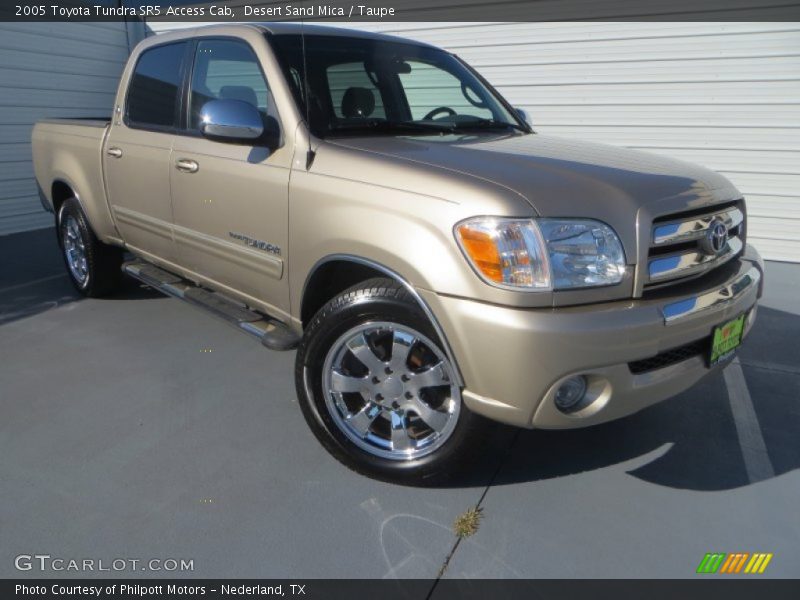 Desert Sand Mica / Taupe 2005 Toyota Tundra SR5 Access Cab