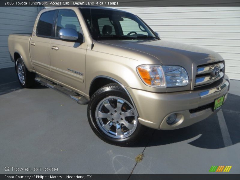 Desert Sand Mica / Taupe 2005 Toyota Tundra SR5 Access Cab