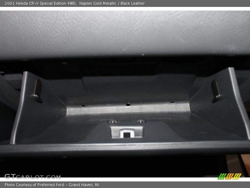 Naples Gold Metallic / Black Leather 2001 Honda CR-V Special Edition 4WD