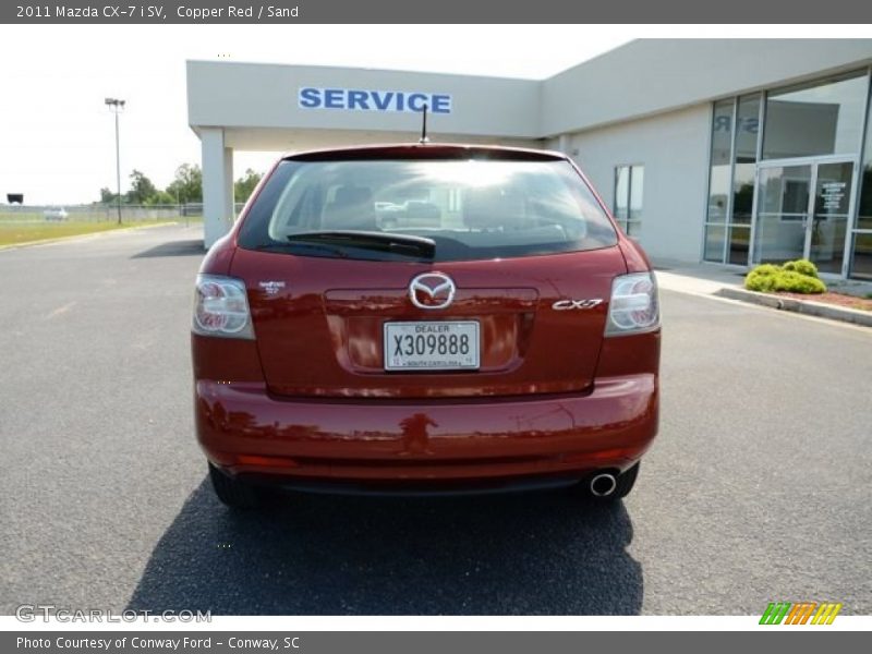 Copper Red / Sand 2011 Mazda CX-7 i SV