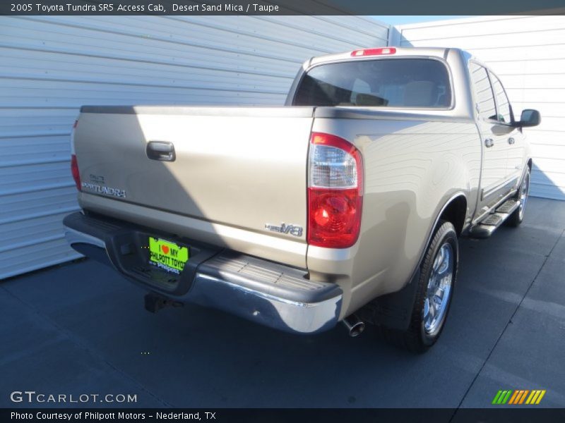 Desert Sand Mica / Taupe 2005 Toyota Tundra SR5 Access Cab