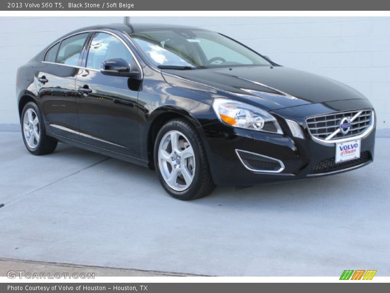 Black Stone / Soft Beige 2013 Volvo S60 T5